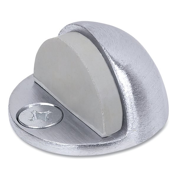 Tell Low Dome Floor Stop, 1.75" Diameter x 1.5"h, Satin Chrome DT100033